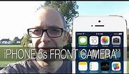 Apple iPhone 5s Front Camera HD Video Test
