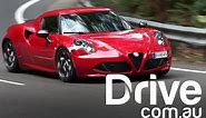 Alfa Romeo 4C Launch Edition First Australian Drive Review | Drive.com.au