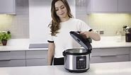 Yum Asia Kumo YumCarb Rice Cooker with Ceramic Bowl and Advanced Fuzzy Logic, (5.5 Cups, 1 Litre), 5 Rice Cooking Functions, 3 Multicooker Functions, 110V US Power (Dark Stainless Steel)
