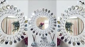 Diy Metal Clip Wall Mirror Decor| Inexpensive Wall Decorating Idea!