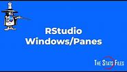 RStudio IDE Windows/Panes