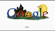 Halloween Google Doodles (1999 - 2010)