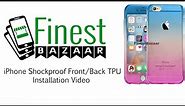 Shockproof TPU Case Installation For Apple iPhone 5 / 5s / Se, 6 / 6s 7 Plus