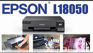 EPSON Ecotank L18050 A3+ Inject Printer UNBOXING and Printer Guide
