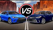2016 Toyota Camry V6 vs 2016 Toyota Avalon - Spec Comparison!