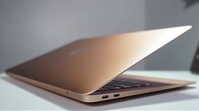 Gold M1 MacBook Air Unboxing & Review