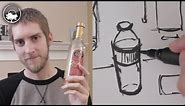 How to Draw Bottles - Drawing for Beginners