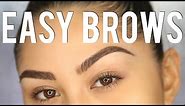 PERFECT EYEBROWS IN 3 STEPS - Eyebrow Tutorial For Beginners | Roxette Arisa