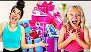SURPRiSING MY SISTER WITH 11 GiFTS FOR HER 11TH BiRTHDAY!!