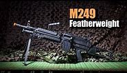 Cybergun M249 Featherweight AEG Airsoft LMG Overview. A SAW for the rest of us.