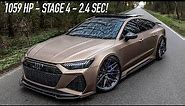 1059HP 2023 AUDI RS7 SPORTBACK POWERDIVISION STAGE4 2.4SEC - THE ULTIMATE MISSILE - In Detail