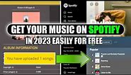 UPLOAD YOUR MUSIC TO ALL PLATFORMS FOR FREE (SPOTIFY, APPLE MUSIC, ITUNES...)