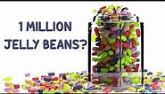What Does 1 Million Jelly Beans Look Like? | 1 to 1,000,000 for Kids