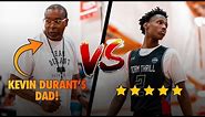 Kevin Durant's Brother Beats His Own Dad In AAU Game!🍿