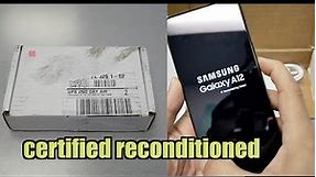 I bought refurbished Samsung Galaxy A12 from Total Wireless Straight talk, Tracfone website