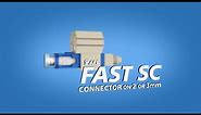 FASTConnect® SC connector instructions for 2 or 3mm cable