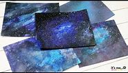 5 EASY WAYS TO DRAW A GALAXY | Paint Galaxies Using Watercolor, Acrylics, Ink Blending and Markers!