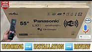 PANASONIC TH-55LX700DX 2022 || 55 Inch 4k HDR Smart Android Tv Unboxing And Review || Complete Demo