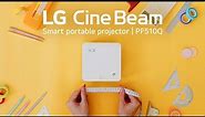 LG CineBeam : Introducing the PF510Q Smart Portable Projector | LG