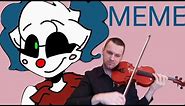 Piggy Trypophobia Meme song on Violin & Piano + ⬇️Sheet Music⬇️