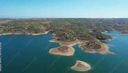The Odeleite Dam, located in the municipality of Castro Marim in the Algarve, was built on the River Odeleite, which rises in the uplands of the Serra do Caldeirão and flows into the Rio Guadiana.