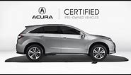Why Consider an Acura Certified Pre-Owned Vehicle