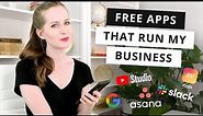 Free Apps that Run My Business (2021)