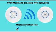 Unifi Mesh and creating Wifi networks | Unifi AP-AC-PRO wireless meshing