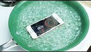 Dropping an iPhone SE in Boiling Hot Water!