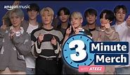 ATEEZ Attempt to Draw Each Other | 3 MINUTE MERCH | Amazon Music