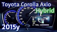 (2015y) Corolla Axio Hybrid , acceleration test.(Japanese specifications) TOYOTA