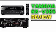 Review Yamaha Rx-v385 Av Receiver | Pros and Cons Yamaha Rx v385 Video