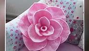 Rose Cushion Crochet Pattern