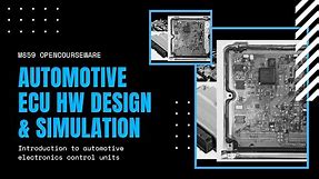 Introduction to automotive Electronic Control Units