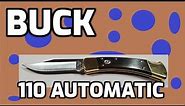 Buck 110 Automatic Knife/Lockback Unboxing and Review