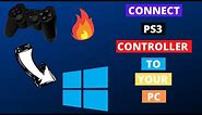 How to connect PS3 controller to your PC/Laptop (Wired Connection) 2020