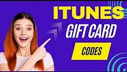 New iTunes gift card Codes -2023