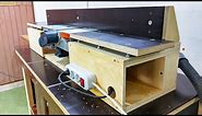 DIY Benchtop Jointer with Precise Adjustments | Free PDF Plans