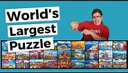 Completing the World's Largest Puzzles - 51,300 + 40,320 pieces - Tiny Wins with Destiny