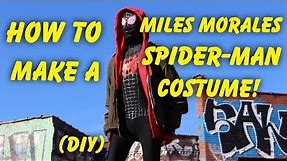 Make a DIY Miles Morales Costume! (Into the Spider-Verse)