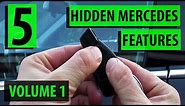 5 Hidden Mercedes functions, tricks & features - Vol 1