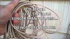 ☏ New Telephone Line Wire ☏ From outside service box to inside, repair landline, THE TRUTH, CAT3