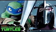 Leo Fights Shredder ALONE ⚔️ | Full Scene | Teenage Mutant Ninja Turtles