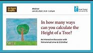 At Right Angles - Webinar - The Height of a Tree