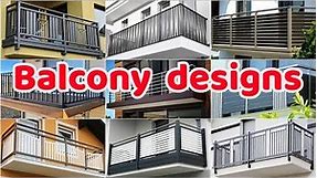 Balcony railing designs latest and modern | Balcony grill designs 2023