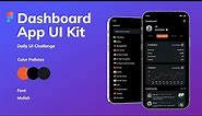 Mobile Dashboard UI Design Challenge - Beginners Guide