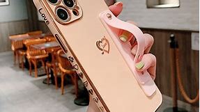 Cute Love Heart iPhone Case for Women Girls