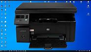 How to install hp laserjet pro m1136 mfp driver on windows 10 by usb