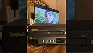 Symphonic WF803 VHS Player VCR Recorder & DVD / CD Player Combo Tested Working.