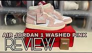 Air Jordan 1 Washed Pink Sneaker Review